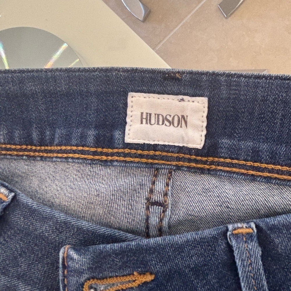 Classic Blue Women's Jeans Low Waist Hudson - Picture 5 of 5
